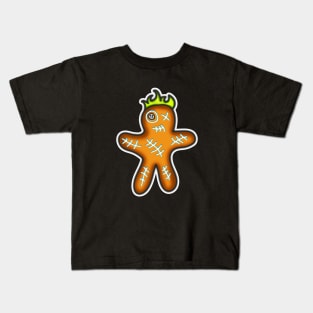 Voodoo Doll Gingerbread Kids T-Shirt